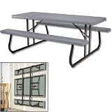 LIFETIME PRODUCTS Folding Picnic Tables 6 Person Table (EA) by Lifetime Products
