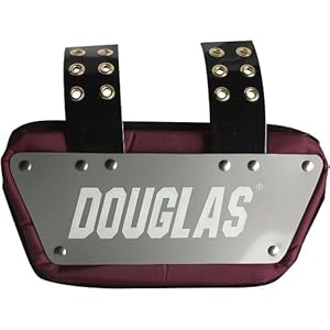 Amazon.com : Douglas NP Series Removable Football Back Plate - 4 Inch