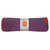 Yogitoes Skidless Premium Mat Size Yoga Towel Purple