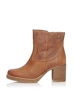 MTNG Botines Tacon Medio (Cuero)