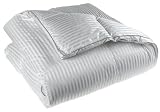 Royal Velvet Silver Elegance 1000-Thread-Count Hungarian White Goose Down Comforter