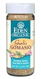 Eden Organic Garlic Gomasio, Sesame Seeds, Sea Salt and Garlic, 3.5-Ounce Shakers (Pack of 12)