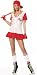 Leg Avenue - 5-Teiler Baseball-Kostüm - SM - Rosa/Weiß - 83130