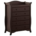 Stork Craft Aspen 5 Drawer Chest - Espresso