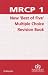 MRCP 1 New Multiple Choice Best of Five Revision Book