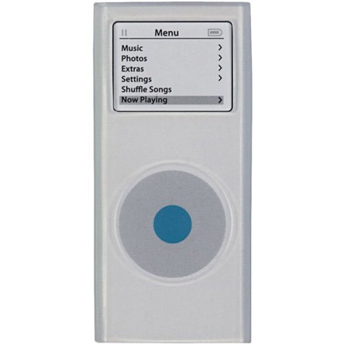 External hard drive:Jensen Silicone Case for iPod nano 2G (Clear)