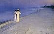 Summer Evening - Art Print / Poster (Artist: Peder Severin Kroyer) (Size: 27" x 20")