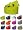 Fluorescent Yellow (thin)