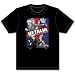 Hetalia England Sealand & American Men's T-Shirt Black (M)