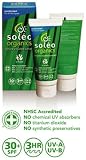 Sol&eacute;o Organics natural Sunscreen SPF 30