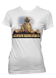 Always Remember NYC Firefighter Women's T-shirt, 9-11 FireFighter and City Skyline Womens Shirt