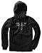 Fallen Trademark Snakeskin Men's Hooded Zip Sweatshirt - Black