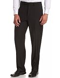 Kenneth Cole REACTION Men's Smooth Sailing Modern Flat Front Dress Pant,Black,32x29