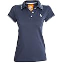 Soul Cal Stripe Polo T-Shirt - Dark blue - Womens