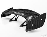 JDM GT Style Carbon Fiber Spoiler Wind Wing Brand NEW Universal Fit King Size
