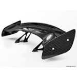 JDM GT Style Carbon Fiber Spoiler Wind Wing Brand NEW Universal Fit King Size