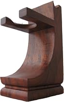 Mission Style Wood Shave Stand for Razor and Brush - Walnut Finish
From Super Safety Razors

