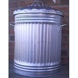 from E 90 Litre Galvanized Dustbin with Lid