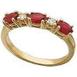 Marquise Ruby & Diamond Archetypal Ring