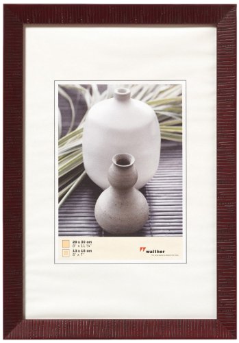 Walther HV015F Vaso Holzrahmen 10 x 15 cm, aubergine Preisvergleich