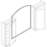 C Series Arch Mirrors For 38 quot Cabinets w Lights 28 quot W RF2846 ARC