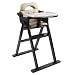 Scandinavian Child Anka Convertible High Chair in Espresso