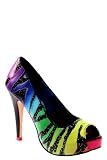 Iron Fist Zebracorn Platform Heel (Wide Width) 41ZJt4K5LDL. SL160 Iron Fist Zebracorn Platform Heel (Wide Width)