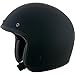 AFX FX-76 Unisex-Adult Half-Size-Helmet-Style Helmet (Flat Black, 4X-Large)