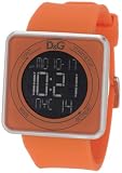 D&G Dolce & Gabbana Women’s DW0738 High Contact Orange Dial & Strap Touch Screen Watch