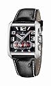 Festina Men's 3-Eye Chrono Stainless Steel Padded Leather Strap Watch #F16294/6