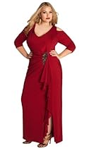 Hot Sale IGIGI Plus Size Margarita Gown in Crimson 26/28