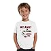 NanyCrafts Little Boys' My Aunt in CALIFORNIA Loves me Shirt for Boys