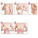 Uniqstore Invisible Silicone Self Adhesive Strapless Thicken+ Bra (Cup A)