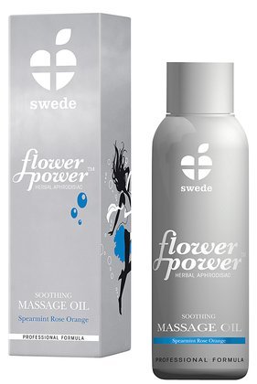 Swede Global Flower Power Massage Oil - Soothing 1.7 oz