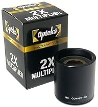 Opteka 2X Manual Telephoto Converter for T-Mount Lenses