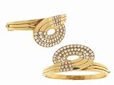 Diamond Swirl Bracelet by Estate