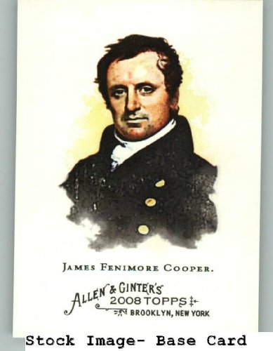 Buy 2008 Topps Allen and Ginter #147 James Fenimore Cooper - American Writer (Baseball Cards) by Baseball Cards