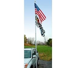 Flagpole To Go 20-Foot Portable Flagpole With US Flag