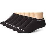 Under Armour Men's Charged Cotton No-Show Socks (Pack of 6)