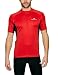 This autumn/winter 2011 Ronhill Cycling T-shirt is specially designed for any keen cyclist who is competing at a decent level. It contains additional storage space and a slim fit keeping you cool on the road. This lightweight fabric possesses a natural wicking effect that allows moisture to be transferred from your body to the open air, the evaporation of which generates a natural cooling effect, add this, with the highly breathable nature of the fabric, and the zip for additional ventilation will ensure you won't overheat during intense cycling.