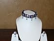 Anniversary Gift-Lakh Bead Necklace Set and Earrings In Multi Beads-3pc Set(Brand New)