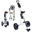 Bag Boy Aluminum Pull Cart (Silver)
