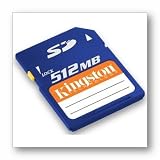 Kingston 512MB SECURE DIGITAL CARD ( SDSDB-512-A10-KT )