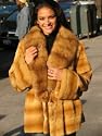NEW PLUCK MINK w/ SABLE FUR JACKET sz12 #10081