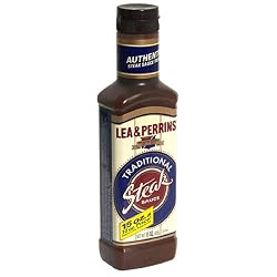 Lea & Perrins Traditional Steak Sauce, 15-Ounce Bottle (Pack of 4)