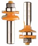 CMT 891.517.11 Junior Ogee 2 Piece RAIL & STILE SET with 1/2 Shank (For Stock 7/16 to 11/16 Thick)