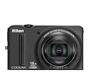 Nikon COOLPIX S9100 12.1 MP CMOS Digital Camera with 18x NIKKOR ED Wide-Angle Optical Zoom Lens and Full HD 1080p Video (Black)