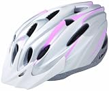 Limar, Casco per adulti, Argento/Rosa, 50-56