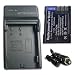 CHARGER+BATTERY For Olympus Digital EVOLT E-500 Camera