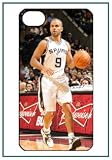 Tony Parker San Antonio Spurs NBA Star Player France iPhone 4 iPhone4 Black Case Cover Protector Bumper